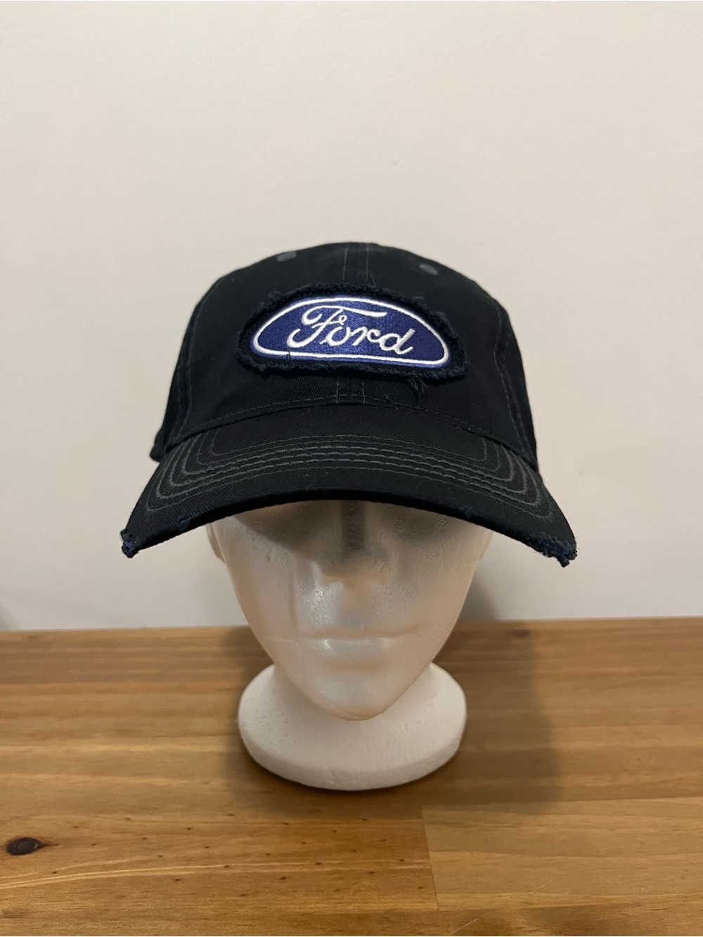 Ford Black Baseball Cap 100% Cotton